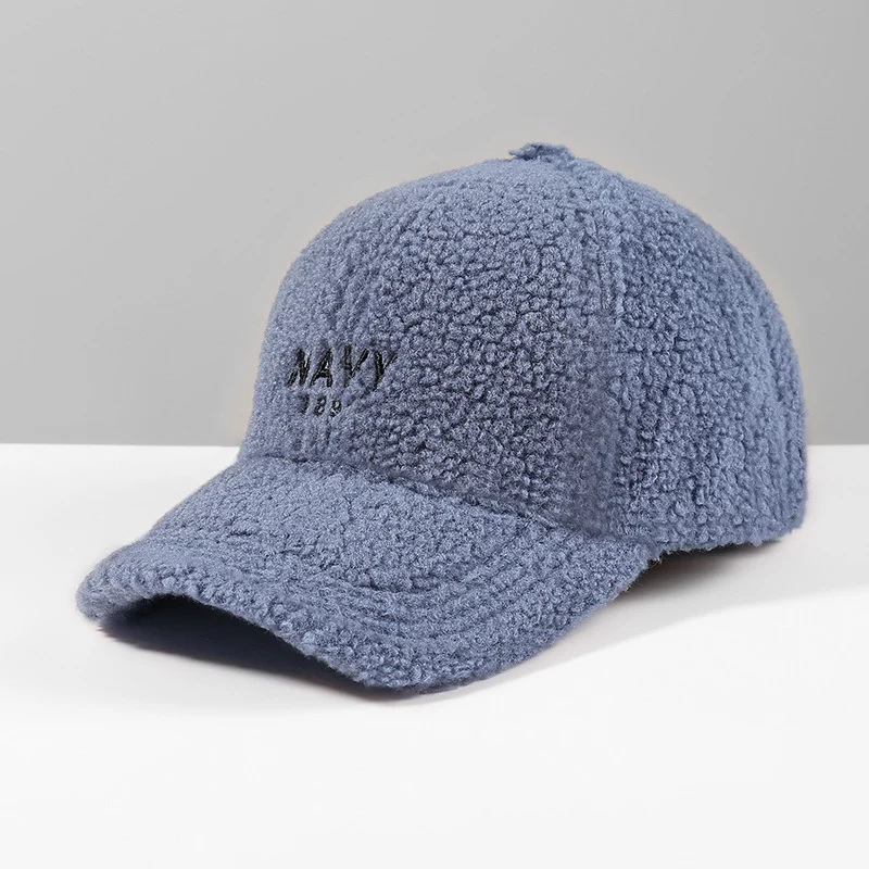 Damen Flauschige Sherpa-Baseballkappe Skanto