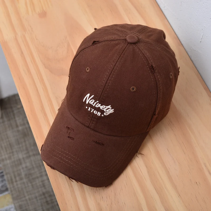 Herren Vintage Baumwoll-Baseballkappe im Used-Look Skanto