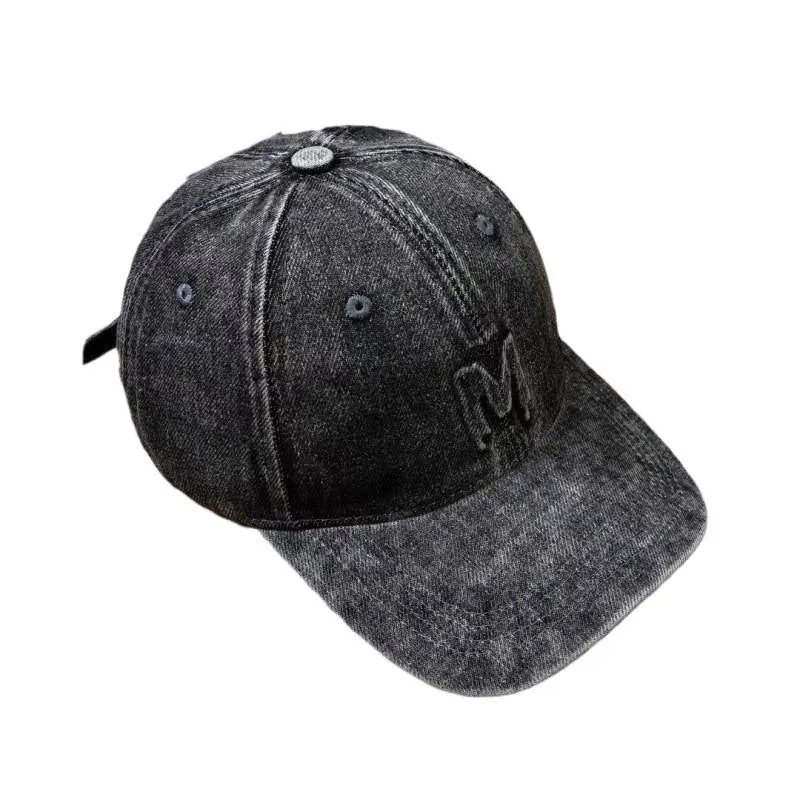 Herren Distressed Jeans-Baseballkappe Skanto