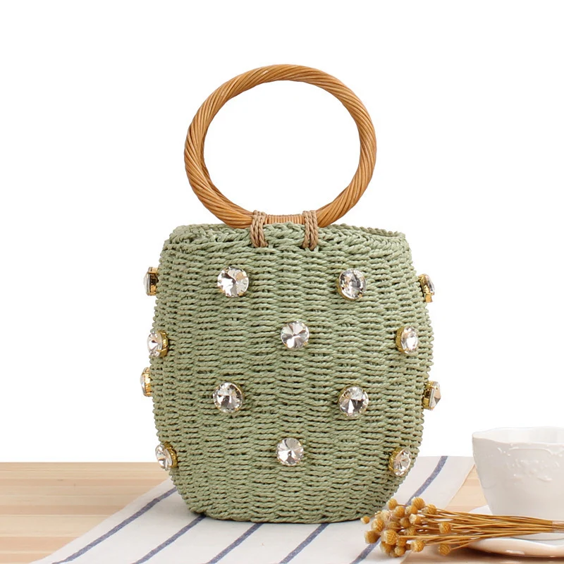 Handtasche mit Kristallakzenten Skanto