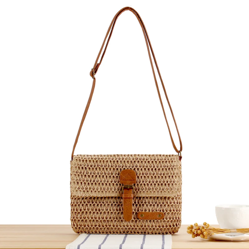 Handtasche mit smartem Verschlusssystem und verstellbarem Riemen Skanto