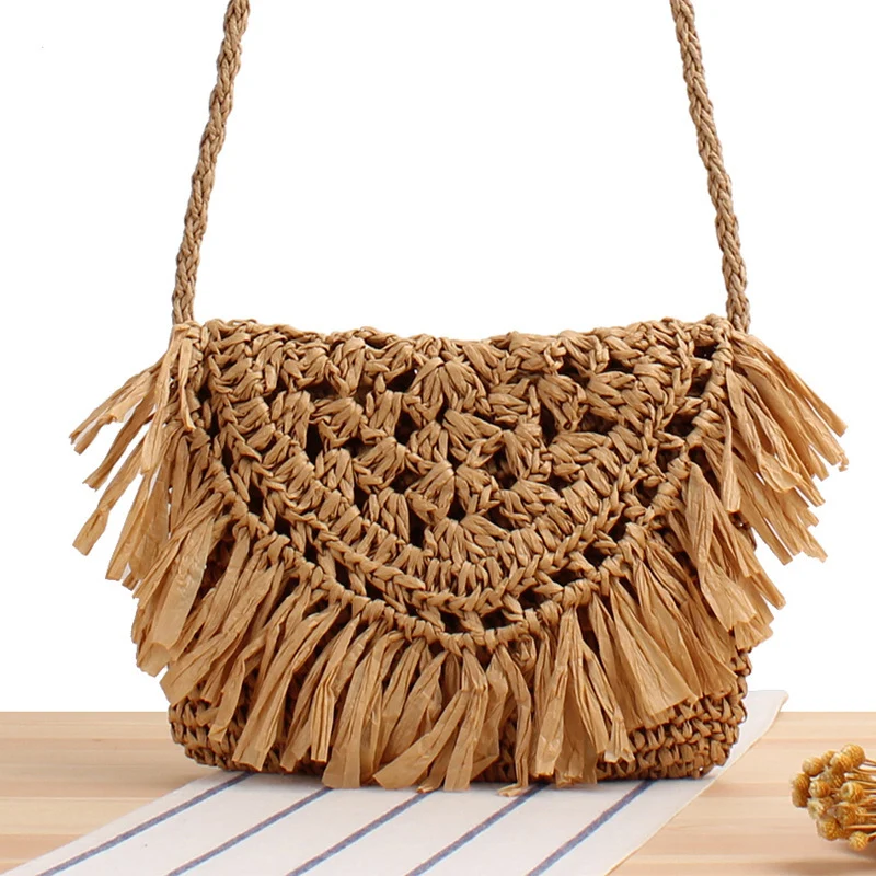 Handtasche im Fransen-Design Skanto