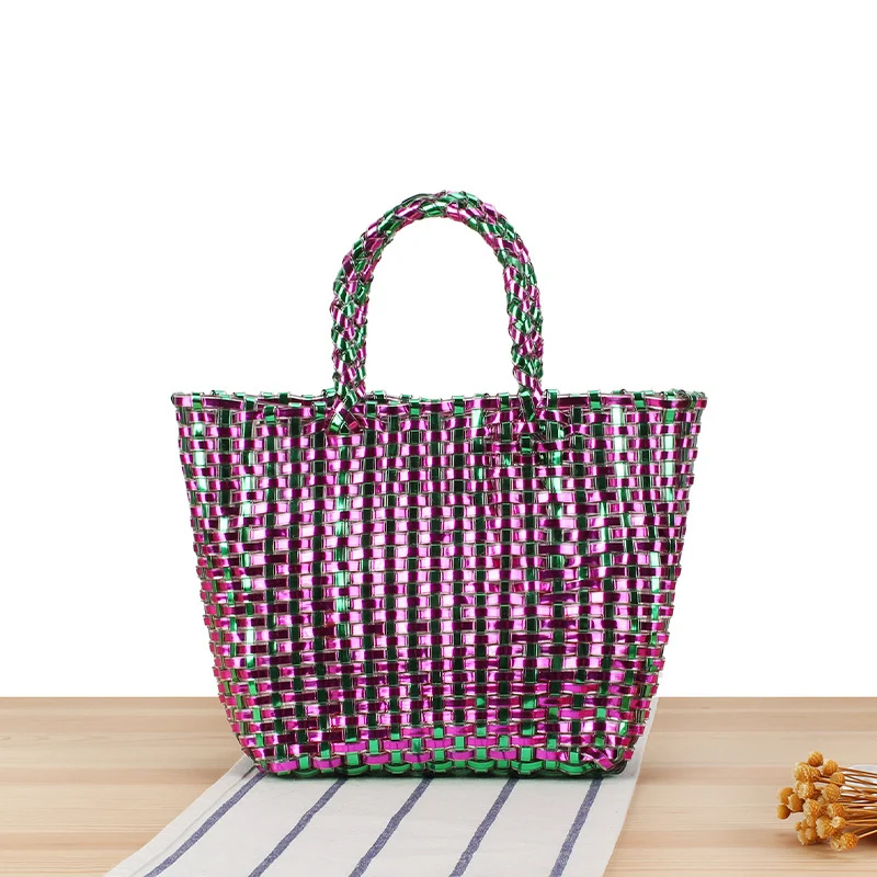 Edle Raffia-Tragetasche Skanto
