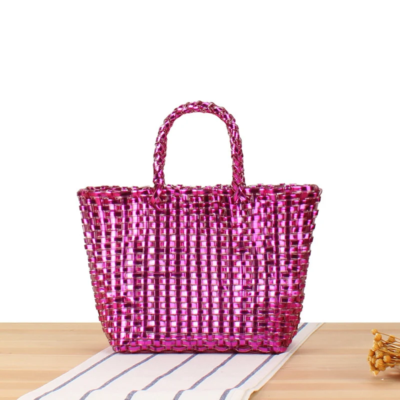 Edle Raffia-Tragetasche Skanto