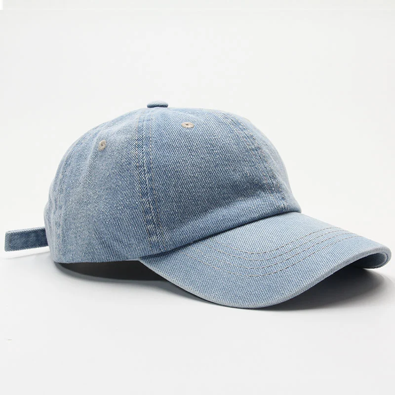 Lässige, verstellbare Damen-Baseballcap aus Denim Skanto
