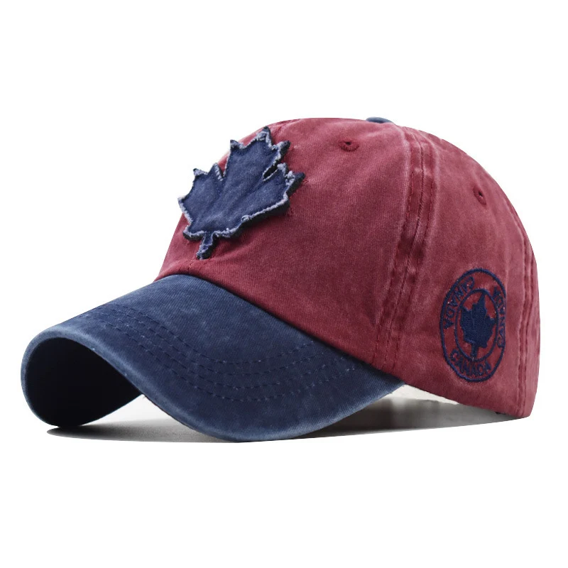 Damen Distressed Canvas Baseballkappe Skanto