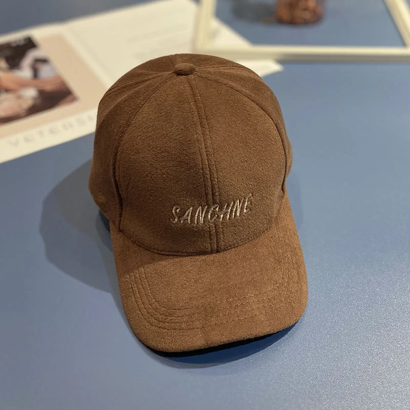 Damen Bestickte Woll-Baseballkappe Skanto