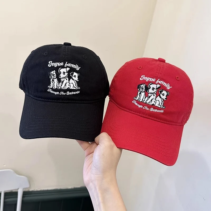 Damen Bestickte Baseballkappe mit Tiermotiv Skanto