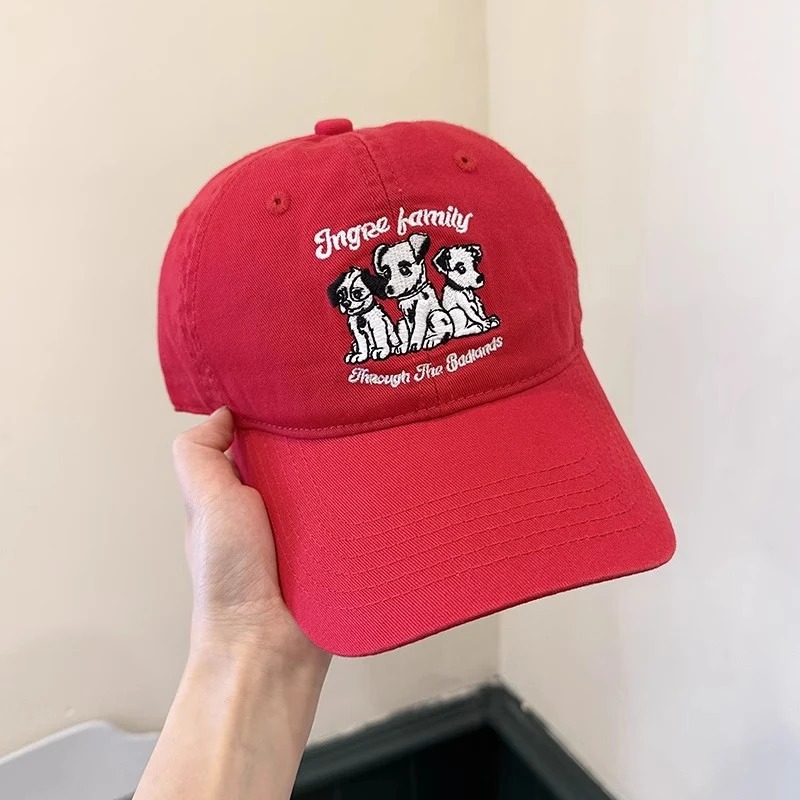 Damen Bestickte Baseballkappe mit Tiermotiv Skanto