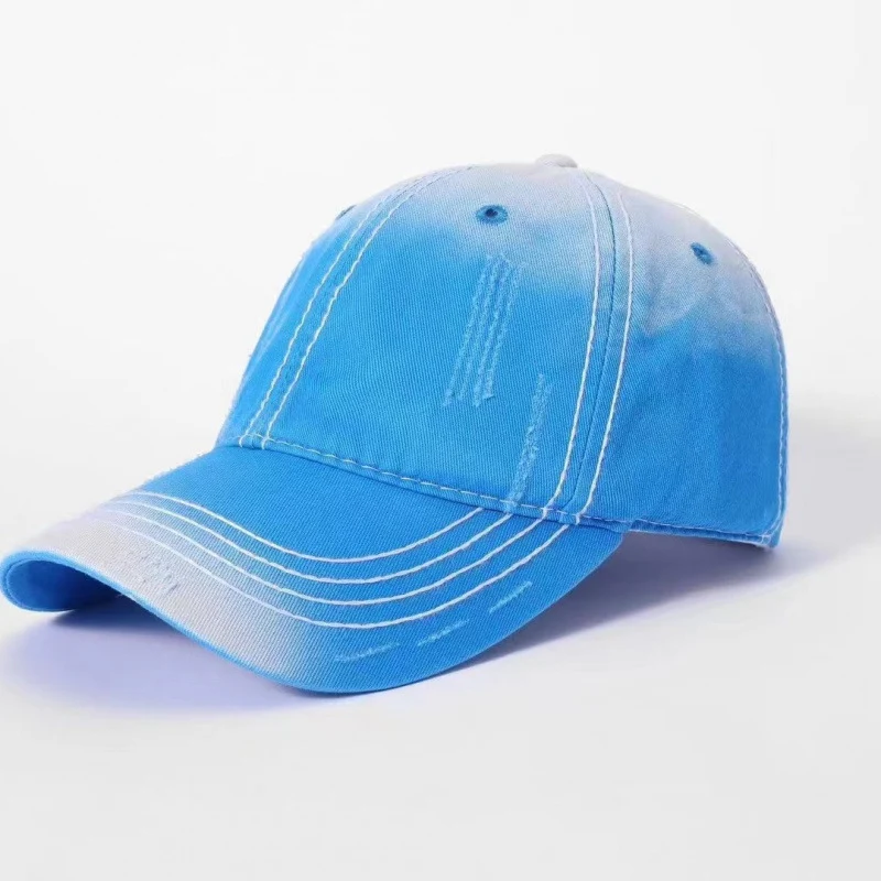 Herren Klassische Distressed Baumwoll-Baseballkappe Skanto