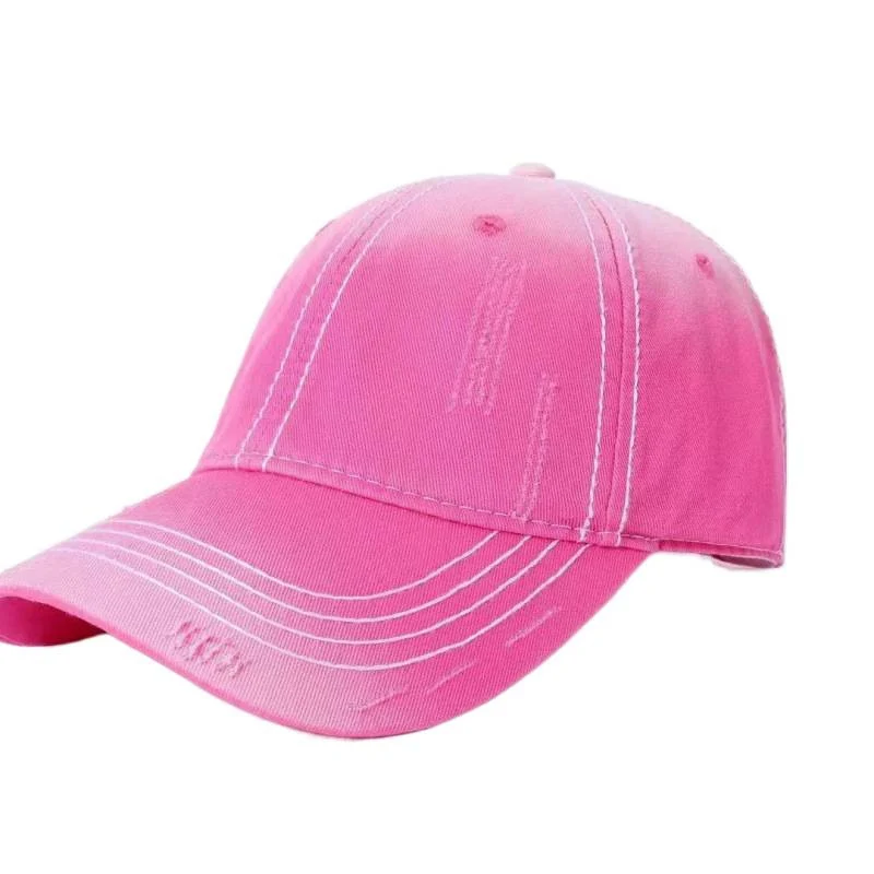 Herren Klassische Distressed Baumwoll-Baseballkappe Skanto