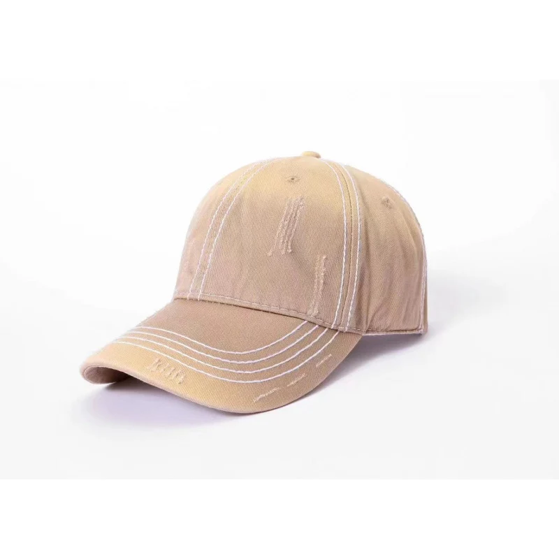 Herren Klassische Distressed Baumwoll-Baseballkappe Skanto