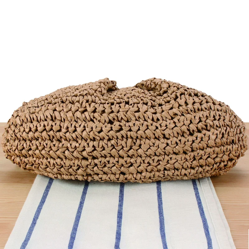Handtasche mit dekorativem Holzgriff Skanto
