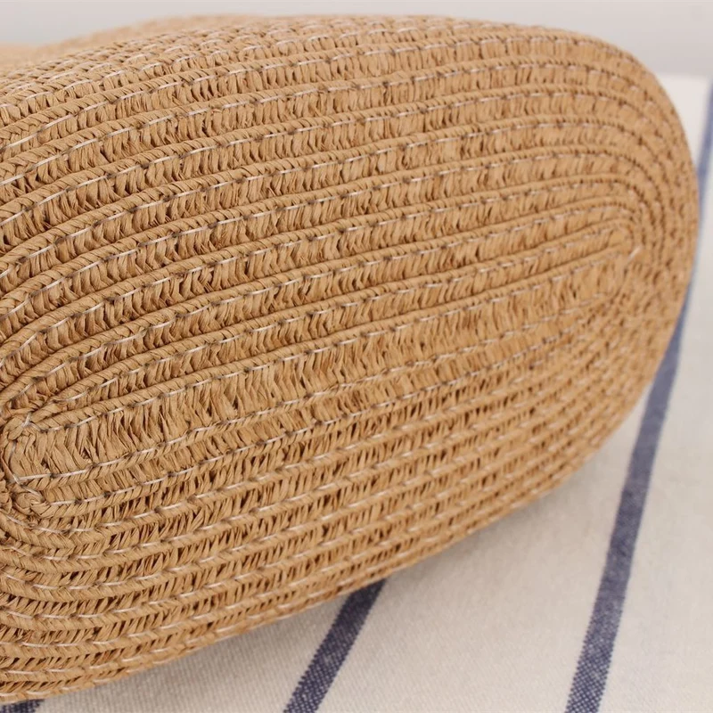 Handgewebte Umhängetasche aus Naturmaterial mit elegantem Griff Skanto