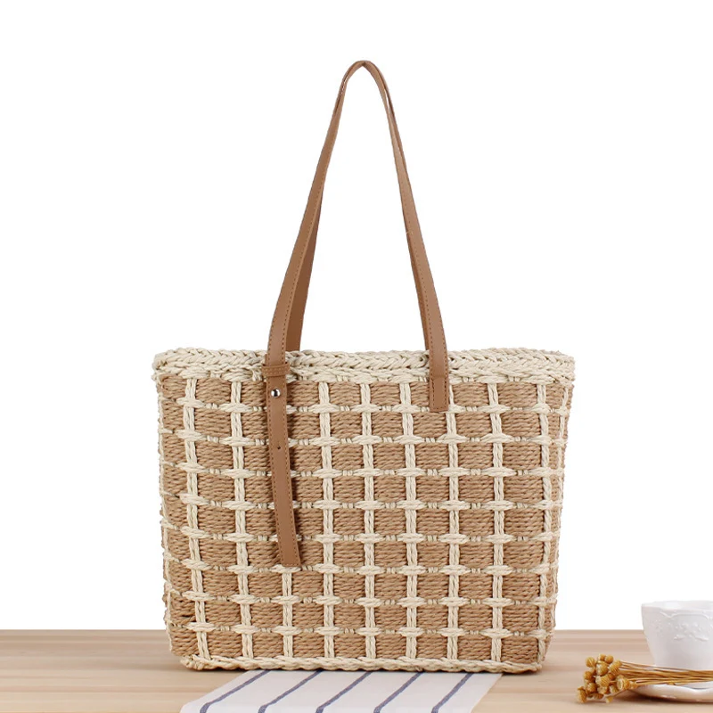 Elegante Strohtasche im stilvollen Design Skanto