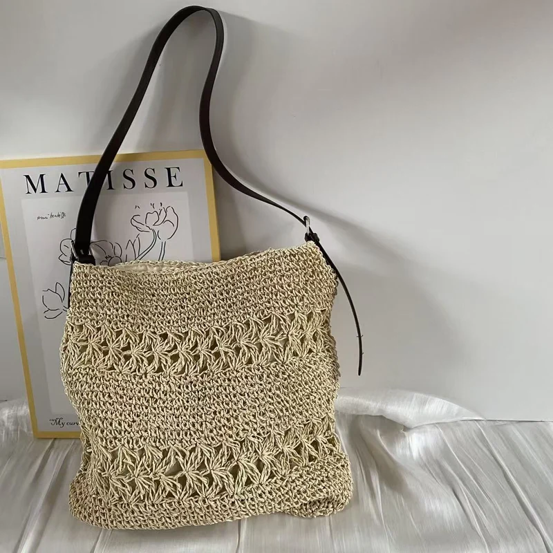 Gewebte Handtasche mit verstellbarem Schultergurt Skanto