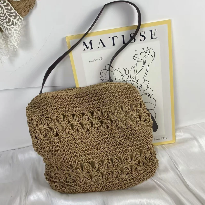 Gewebte Handtasche mit verstellbarem Schultergurt Skanto