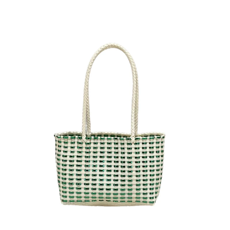 Handgewebte Einkaufs- und Strandtasche Skanto