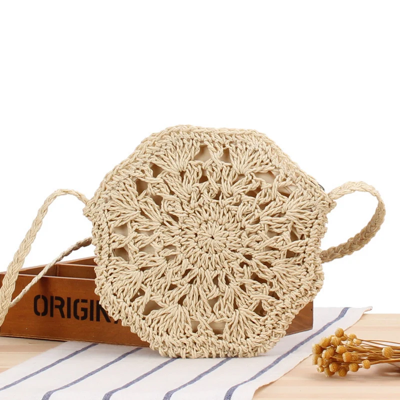 Romantische Handtasche mit Spitzenmuster Skanto