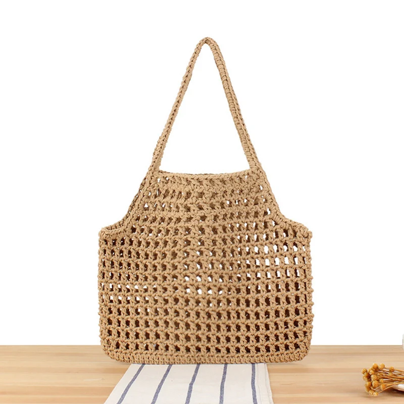 Moderne Makramee-Handtasche Skanto