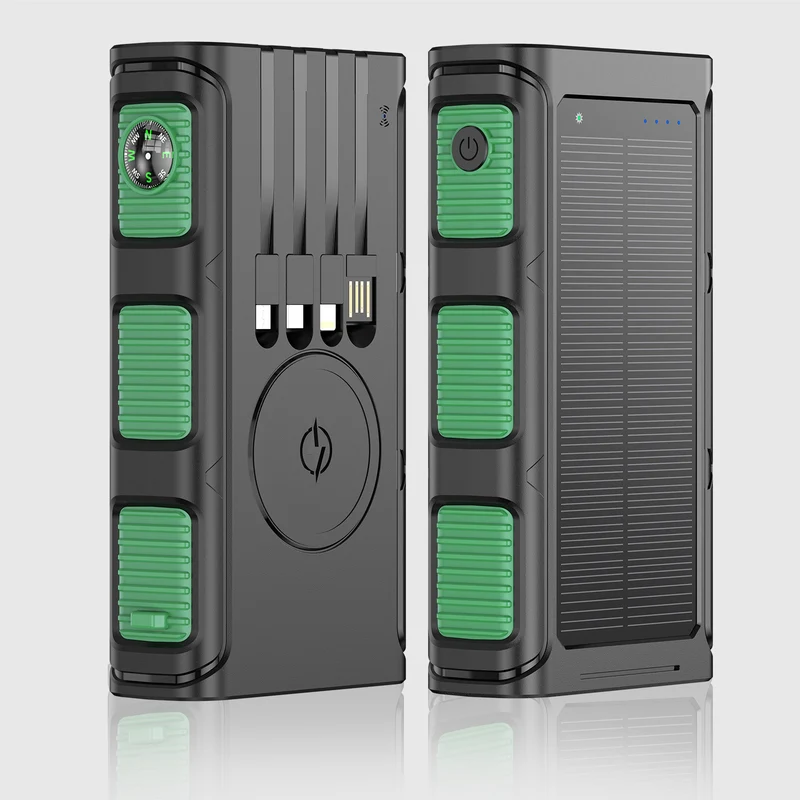 Powerbank mit Solarladefunktion Skanto