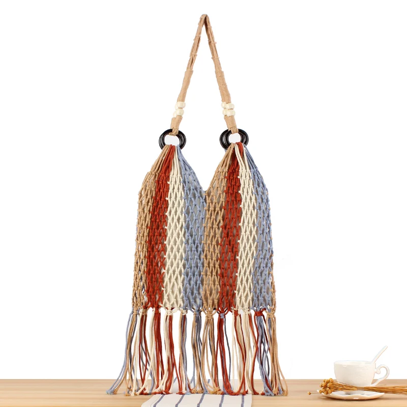 Elegante Makramee-Handtasche Skanto
