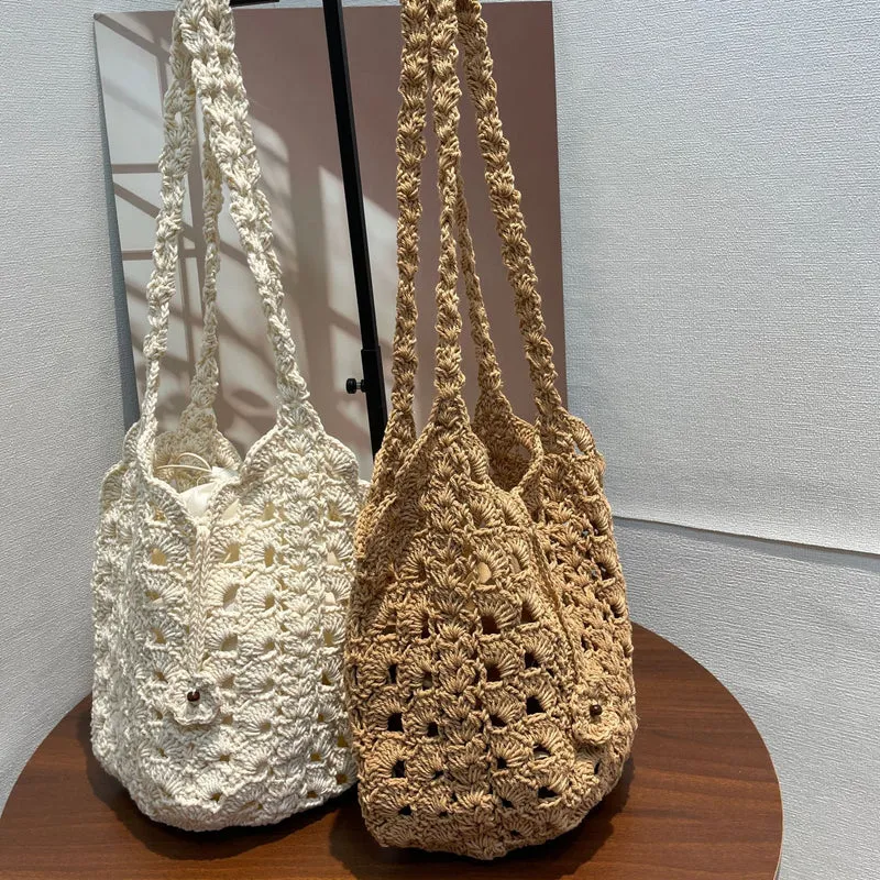 Handgeknüpfte Umhängetasche im modernen Design Skanto