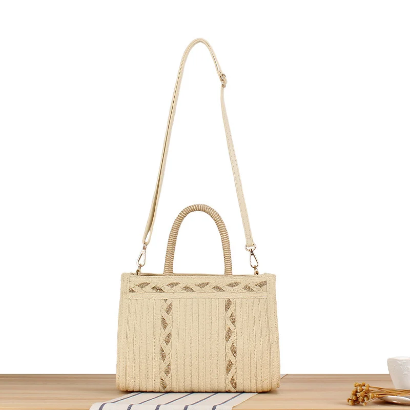 Stilvolle Handtasche mit künstlerischem Ripped-Design Skanto