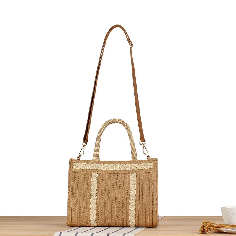 Stilvolle Handtasche mit künstlerischem Ripped-Design Skanto