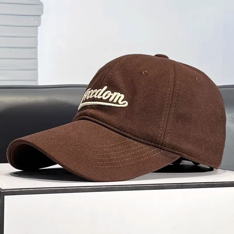 Herren Freizeit Baseballkappe mit Freedom-Stickerei Skanto