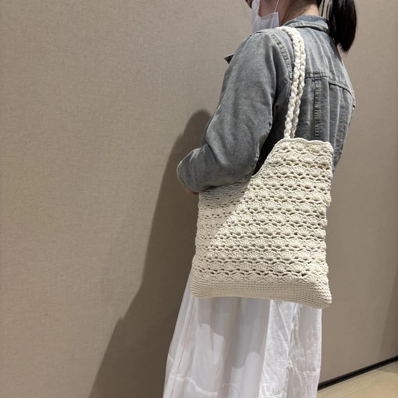 Handgeknüpfte Shopper-Tasche Skanto