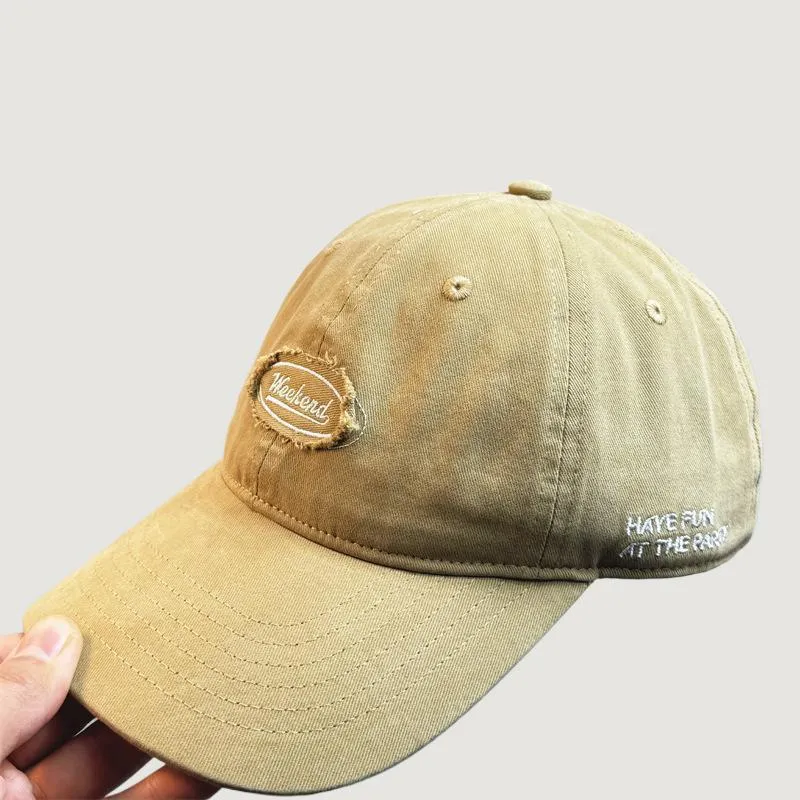 Herren Freizeit Baseballkappe im Used-Look bestickt Skanto