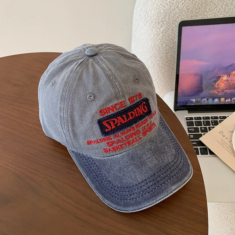 Herren Lässige Denim Baseballkappe Skanto