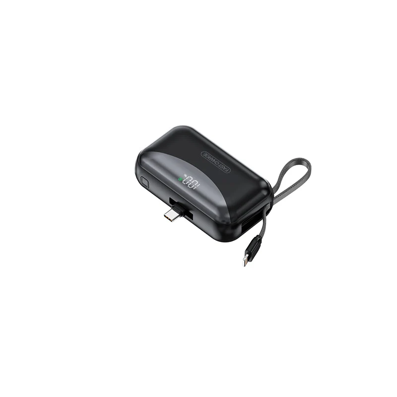 Powerbank mit digitaler Akkustandsanzeige Skanto