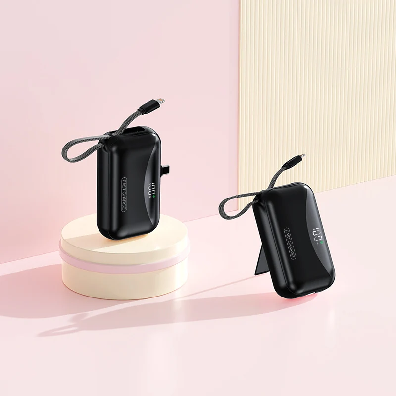 Powerbank mit digitaler Akkustandsanzeige Skanto