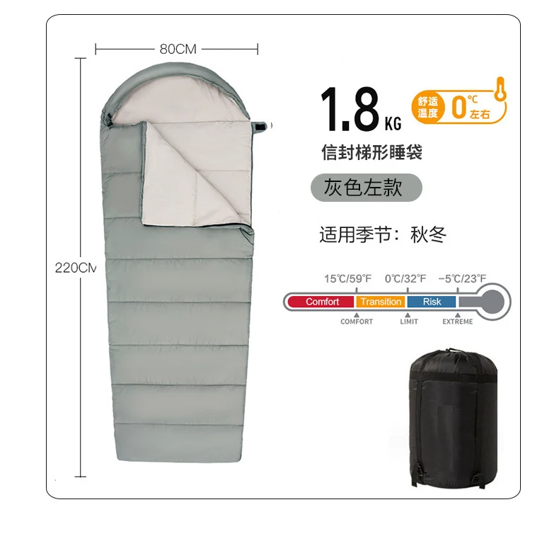 Ergonomischer Schlafsack Skanto