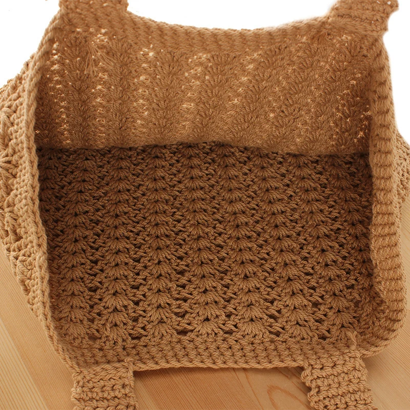 Geflochtene Shopper-Tasche mit praktischer Innentasche Skanto