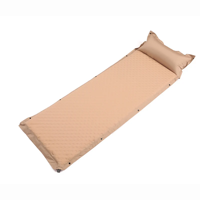 Luftgefederte Isomatte mit ergonomischem Kissen Skanto