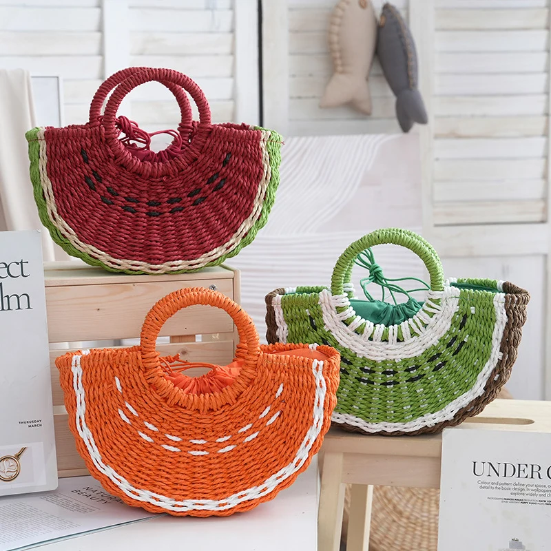 Stylische Strohtasche mit modischem Design Skanto
