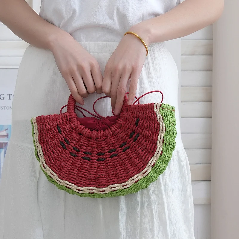 Stylische Strohtasche mit modischem Design Skanto