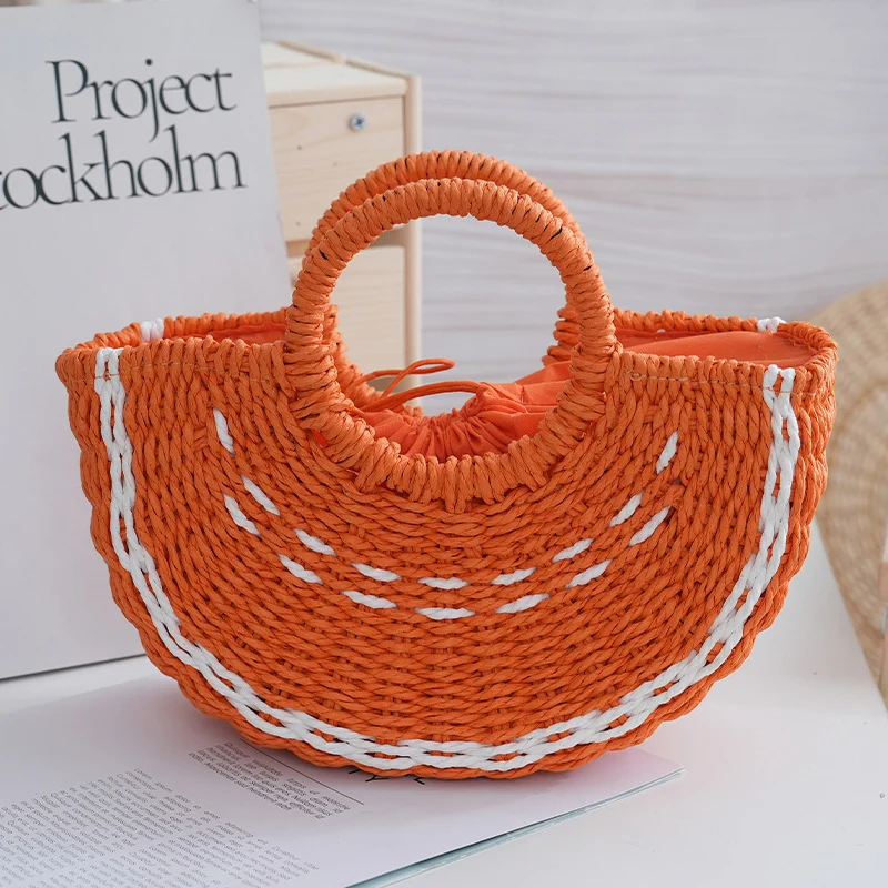 Stylische Strohtasche mit modischem Design Skanto