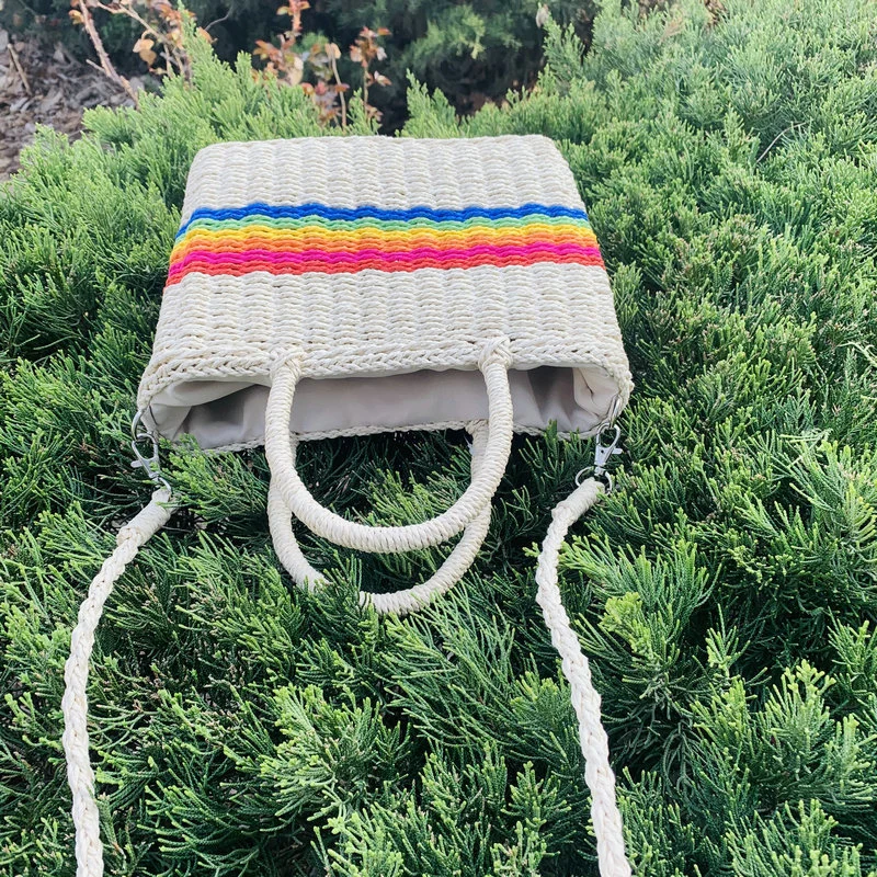 Strandtasche mit farbigen Akzenten Skanto