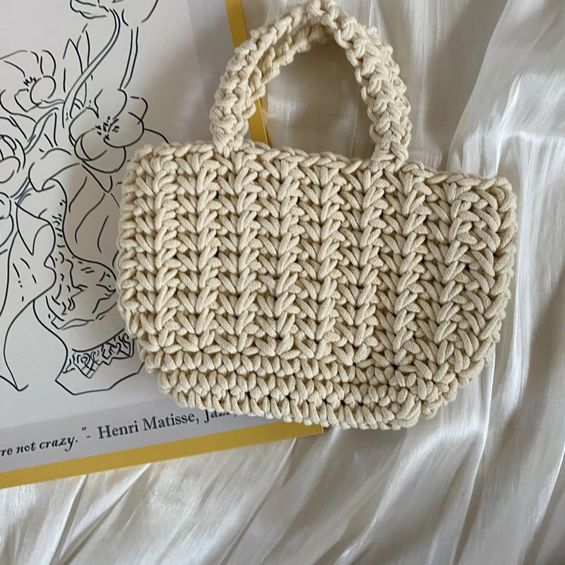 Handgeknüpfte Baumwolltasche Skanto