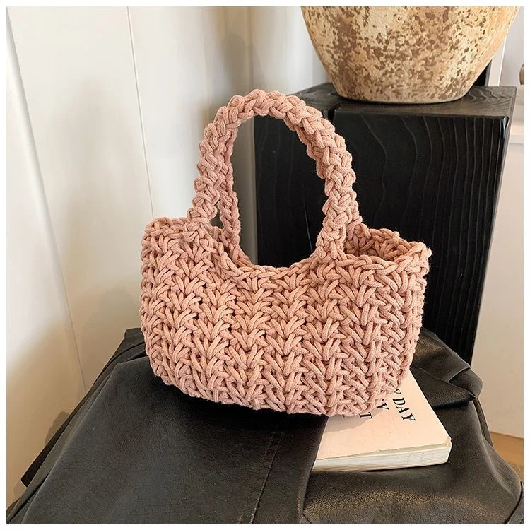 Handgeknüpfte Baumwolltasche Skanto