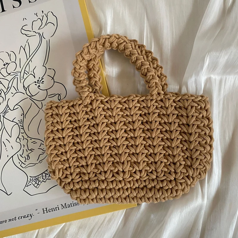 Handgeknüpfte Baumwolltasche Skanto