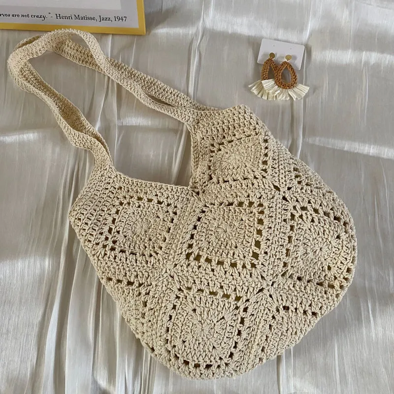Handgehäkelte Tasche Skanto