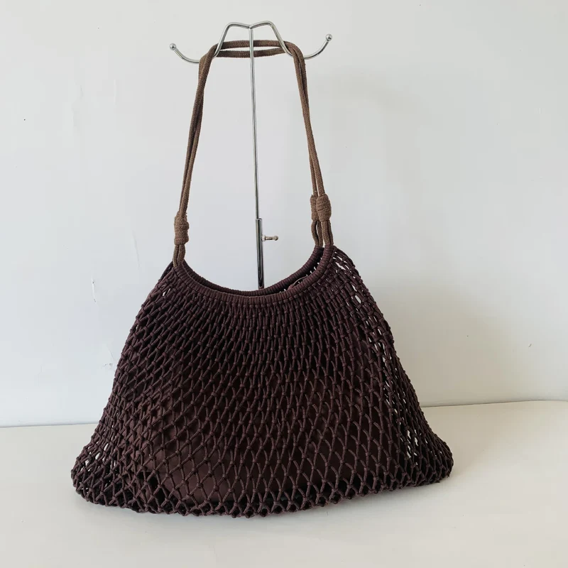 Mesh-Strandtasche mit verstellbarem Kordelzug Skanto