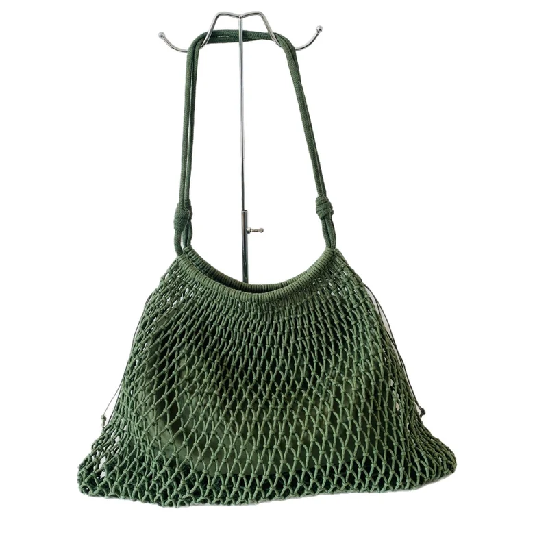 Mesh-Strandtasche mit verstellbarem Kordelzug Skanto