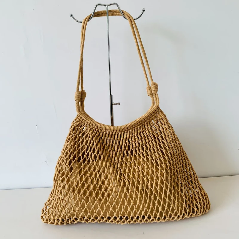 Mesh-Strandtasche mit verstellbarem Kordelzug Skanto
