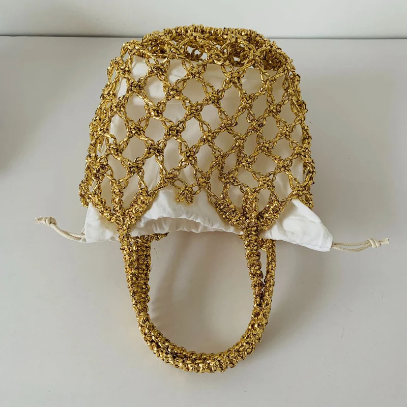Netztasche mit Innenfutter Skanto